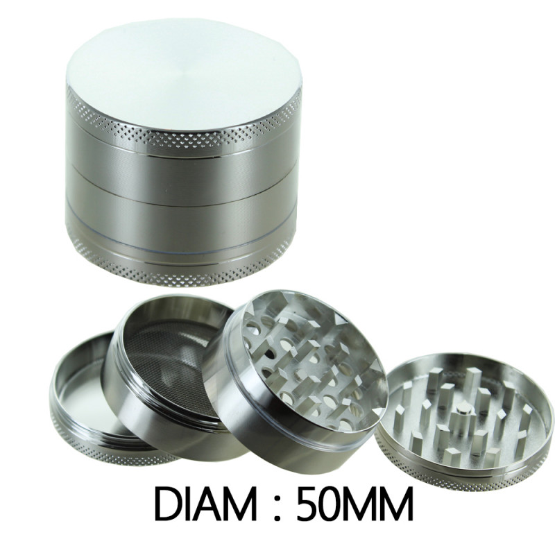 Grinder Alu - Argent - 50mm