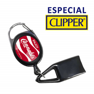 Porte-clés briquet extensible Enjoy Cannabis