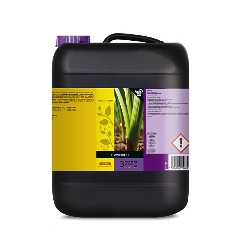 1 Component Soil Nutrient - B'Cuzz - 10L