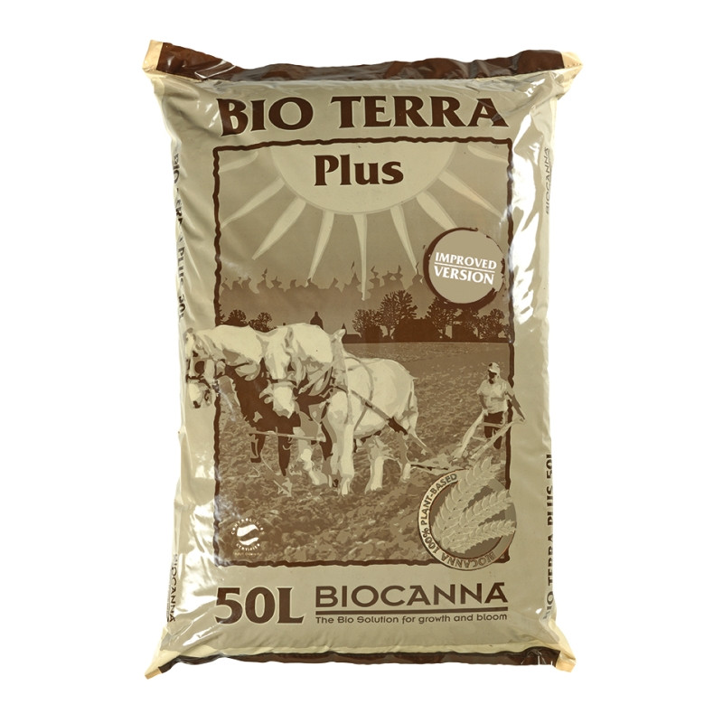 Terreau BIO TERRA Plus - Sac de 50 litres - BIOCANNA