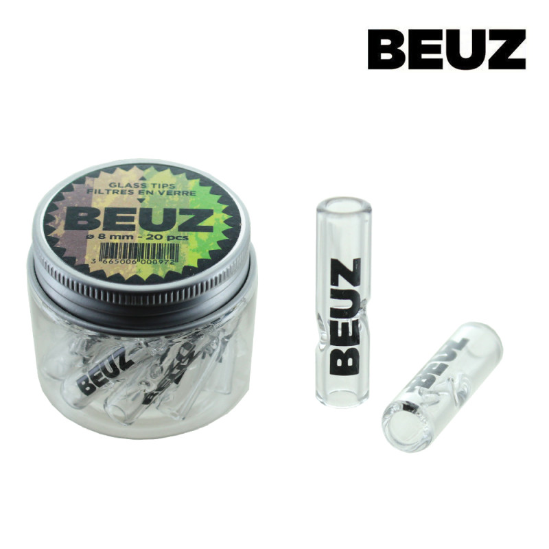 Boite de 20 Filtres en verre Beuz © 3cm x 8mm