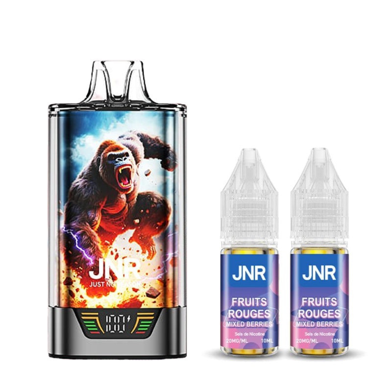 Puff Gorilla X 43000 - JNR - Nicotine: 0mg / Saveur: Mixed Berries