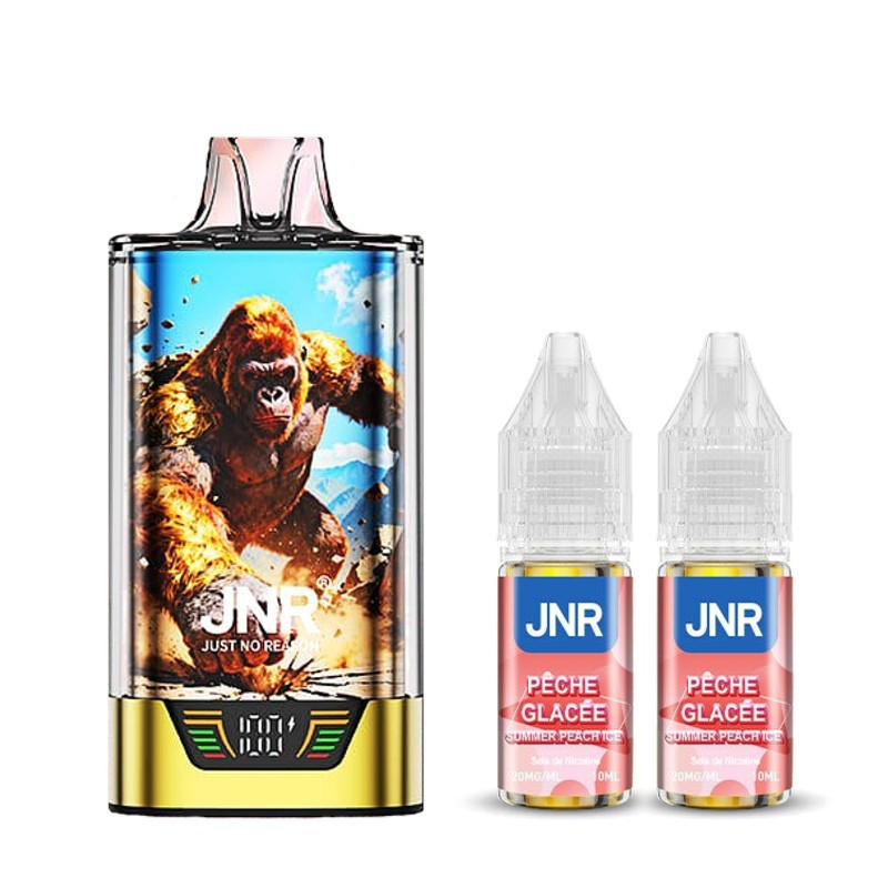 Puff Gorilla X 43000 - JNR - Nicotine: 0mg / Saveur: Fizzy Cherry Cola