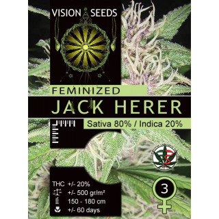 Jack herer vision seeds féminisée