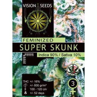 Super skunk vision seeds féminisée