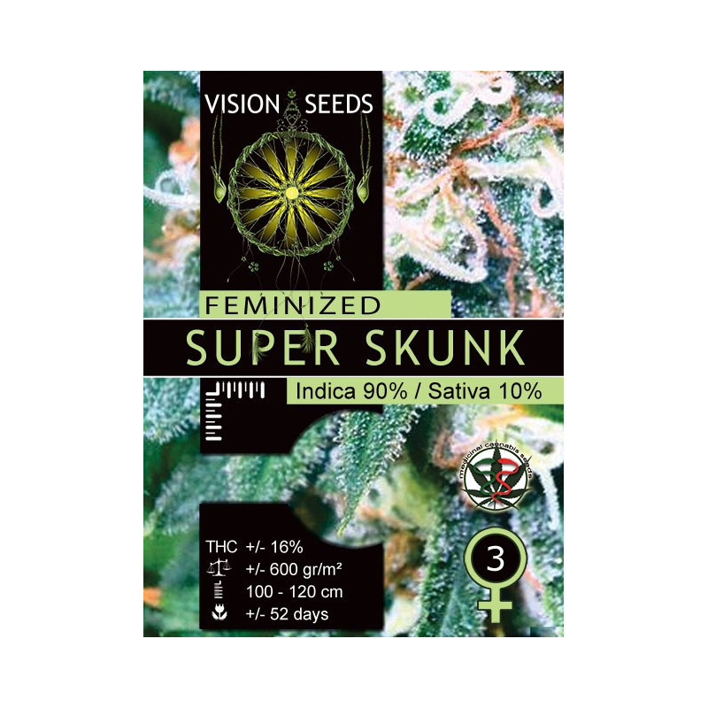Super skunk vision seeds féminisée