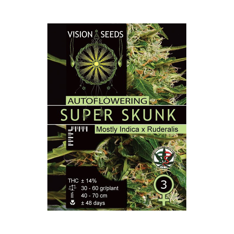 Super skunk auto vision seeds