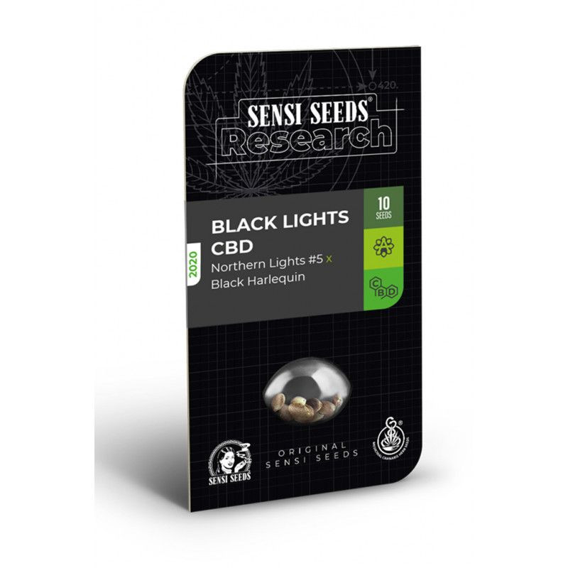 Black lights CBD auto sensi seeds Graines de Collection