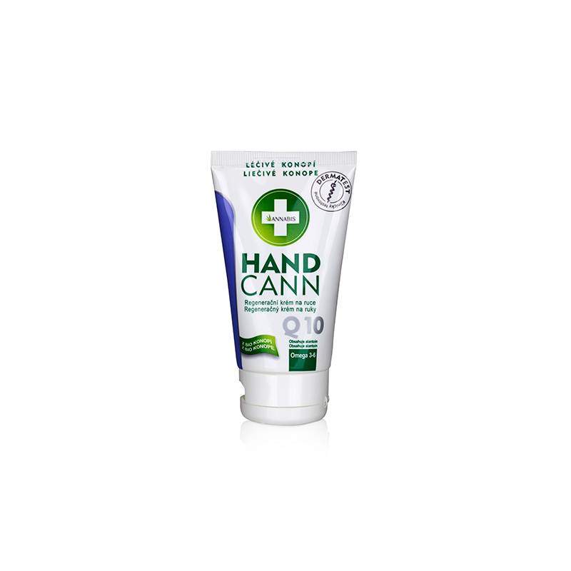 Handcann annabis crème mains Q10 au chanvre 75 ml Handcann annabis crème mains Q10 au chanvre 75 ml