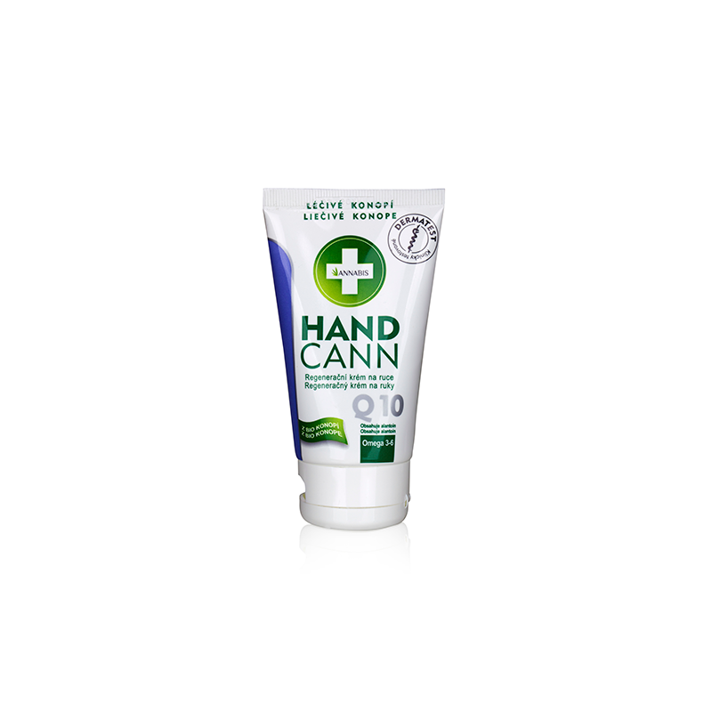 Handcann annabis crème mains Q10 au chanvre 75 ml