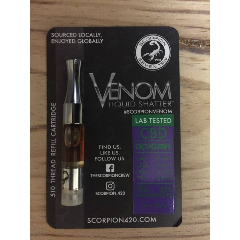 Cartridge cbd venom og kush Cartridge cbd venom og kush