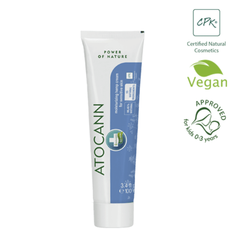 Atopicann annabis crème de soin hydratante au chanvre 100 ml