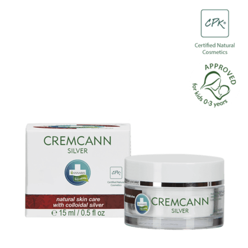 Cremcann Silver crème visage - Peaux à tendance acneiques - Annabis - Cosmétiques CBD