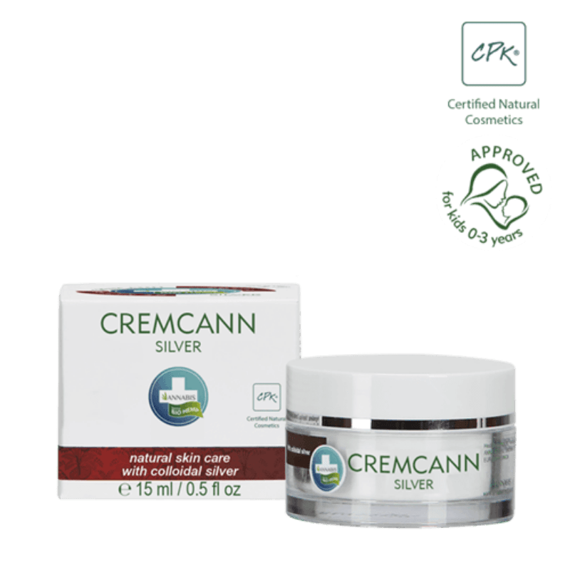 Cremcann silver annabis crème visage - 15 ml Cremcann silver annabis crème visage - 15 ml