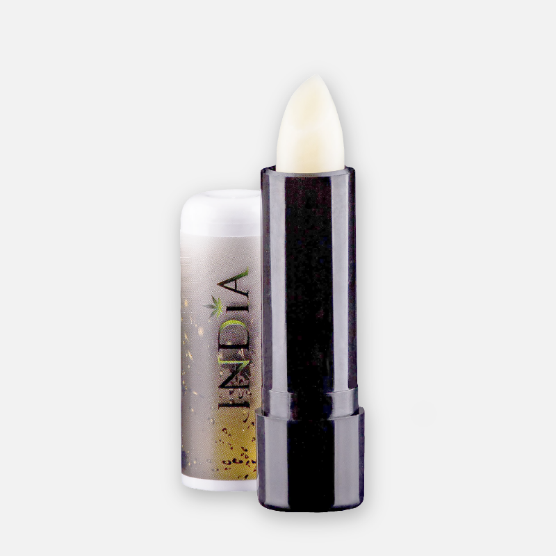 Stick à lèvres à l'huile de chanvre India Cosmétiques CBD