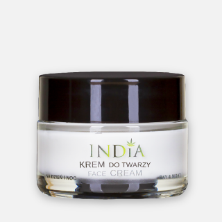 Crème visage jour et nuit à l'huile de chanvre 50 ml - India