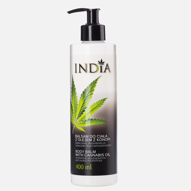 Lotion pour le corps à l'huile de chanvre 400 ml - India Lotion pour le corps à l'huile de chanvre 400 ml - India
