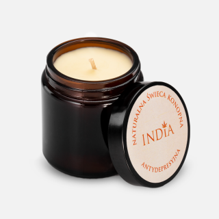 Bougie thérapeutique au chanvre 90gr - India