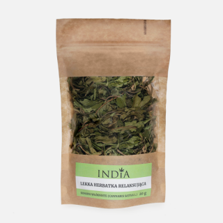 Thé léger relaxant au chanvre 20gr - India Infusions CBD