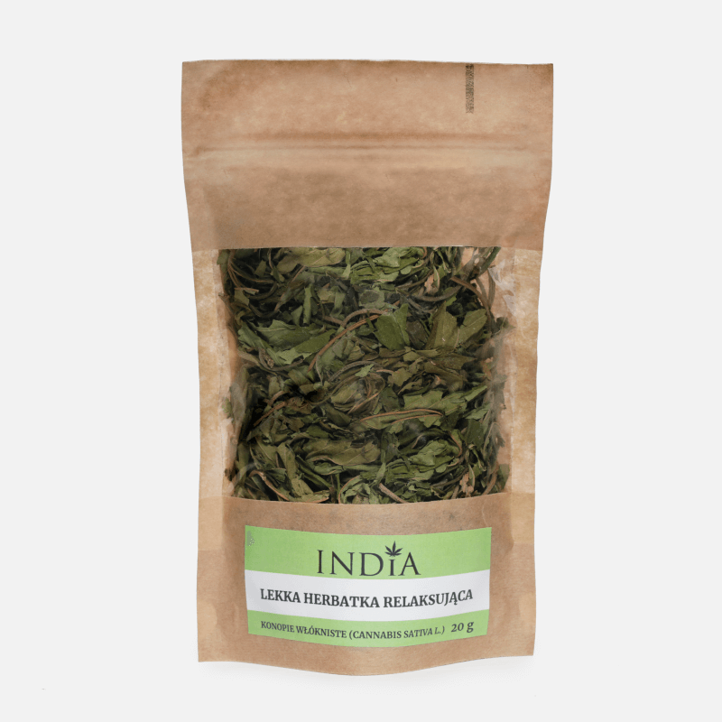 Thé léger relaxant au chanvre 20gr - India Thé léger relaxant au chanvre 20gr - India