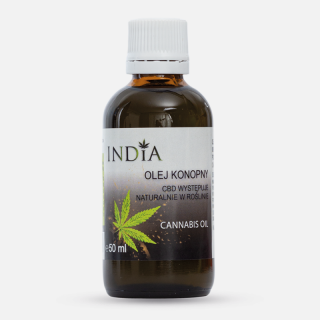 Huile de chanvre au CBD 50 ml - India