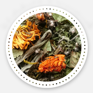 Mélange d'herbes hormonales 50gr - india Infusions CBD