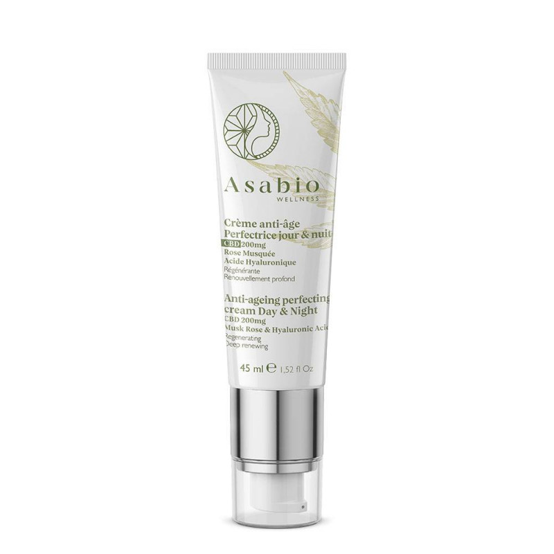 Crème anti-âge perfectrice jour et nuit bio- ASABIO Crème anti-âge perfectrice jour et nuit bio- ASABIO