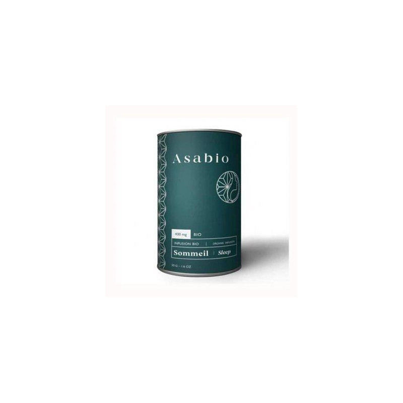 Infusion CBD Sommeil 50g - Asabio Infusion CBD Sommeil 50g - Asabio