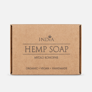 SAVON AU CHANVRE 90G - India Cosmétiques CBD