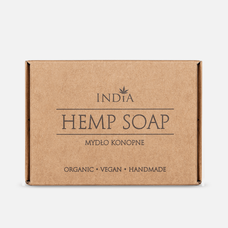 SAVON AU CHANVRE 90G - India Cosmétiques CBD
