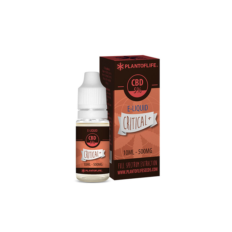 Critical + - Plantoflife E-liquides CBD