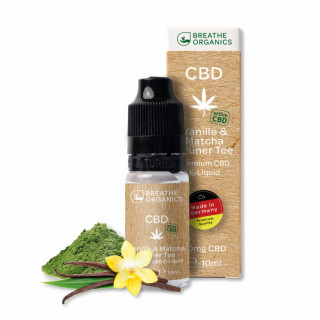 Vanille Matcha - Breathe Organics E-liquides CBD