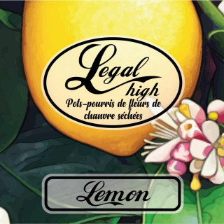 Lemon - Etiquette - Legal High Fleurs de CBD