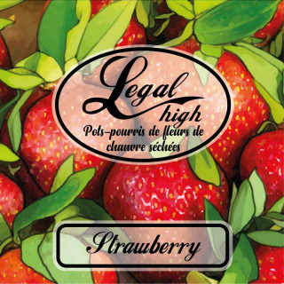 Strawberry - Etiquette - Legal High Fleurs de CBD