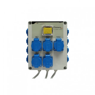 Timer Box 12 X 600W - IP20 Timer Grasslin - GSE