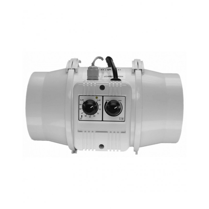 Extracteur TT-UN - Ø125 mm 280m3/H - Thermostat et variateur