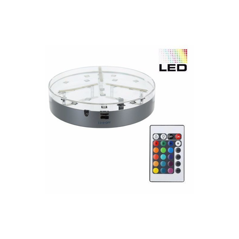 Accessoires – Socle Lumineux à LEDs
