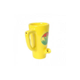 Tasse Bang - Feuille de Rasta jaune