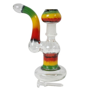 Rasta Mushroom Oil Bang - 18cm