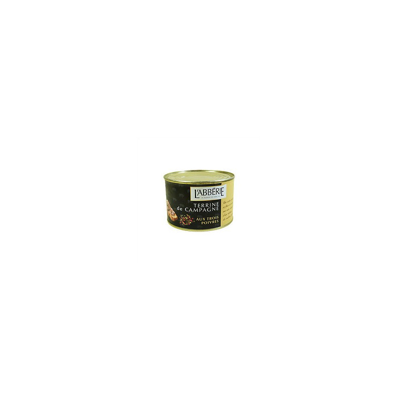Boite de conserve cachette terrine
