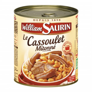 Boite de conserve cachette Cassoulet 800g