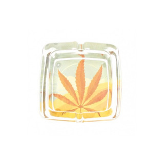 Cendrier carre - Ashtray - Leafy 3 - divers