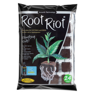 Plateau de 24 cubes de bouturage root riot
