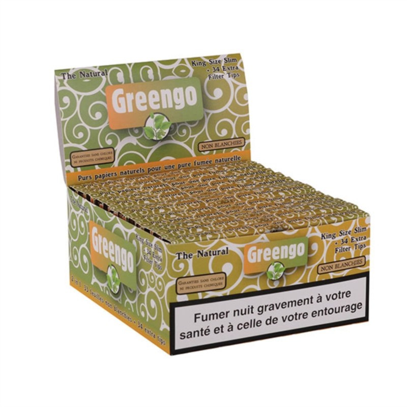 Papier Greengo King size slim 2 en 1