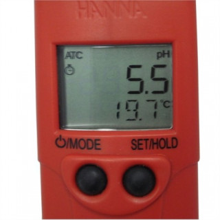 Testeur digital PH hanna Waterproof (PH+T°) - HI98127