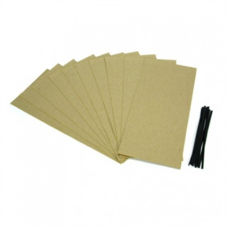 Piège à glu Jaune - lot de 10 - Décamp Radical