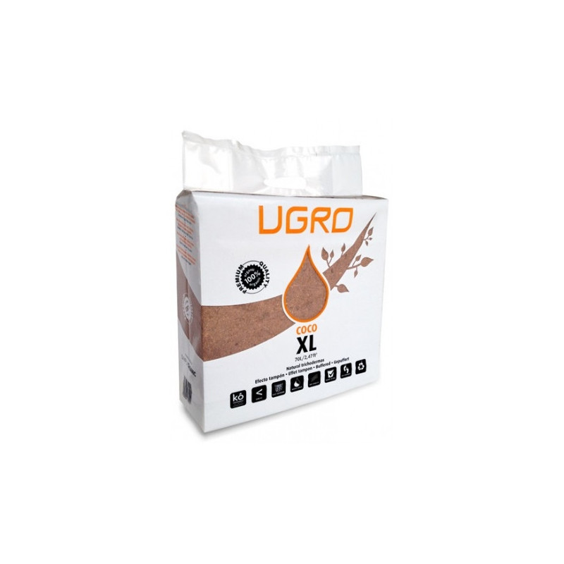 Brique de coco XL 70 litres Ugro