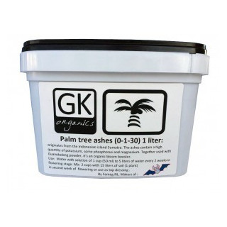 GK Organics - Palm tree ash 1L