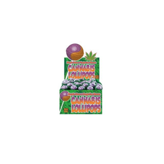 Sucette cannabis Lollipops - Purple Haze Tangerine Dream