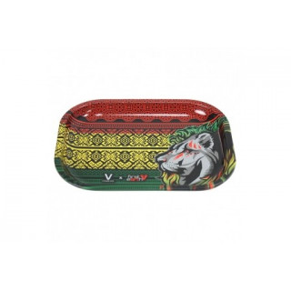 Plateau métal small 18 x 14 cm - Rasta Lion